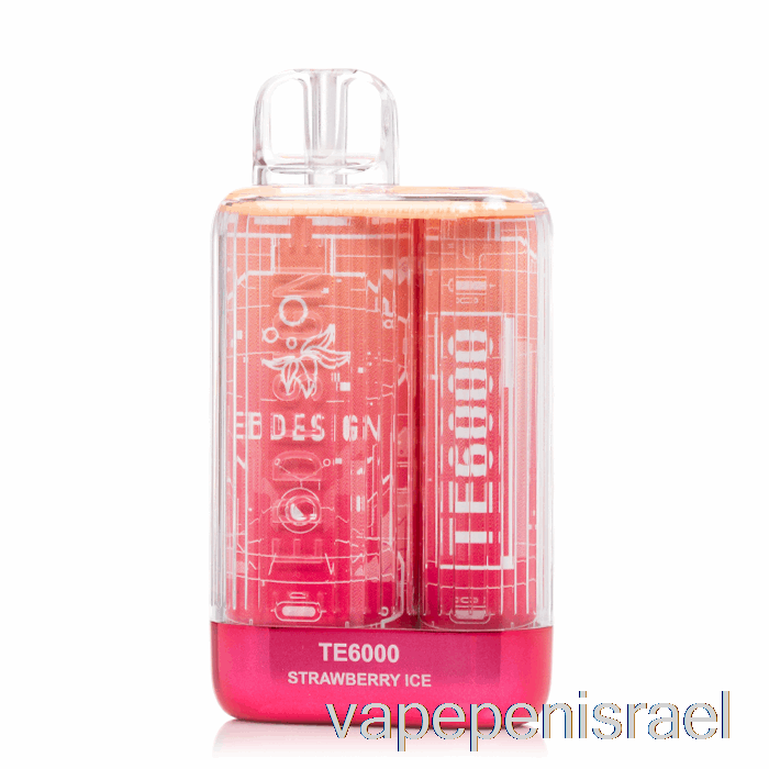 חד פעמי Vape Israel Eb Te6000 קרח תות חד פעמי